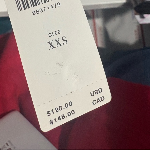 New Anthropologie Daily Practice Strapless Side Bow Midi Dress - Picture 4 of 4